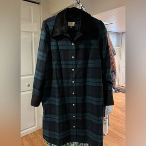 Tuckernuck Twiggy Blackwatch Velvet dress, XXL